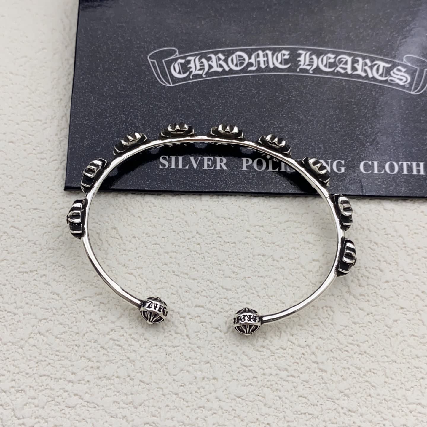 Chrome Hearts Silver Polishing Bracelet